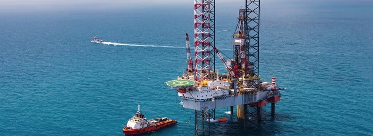 offshore oil rig