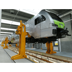 Image of Tube Train on Lifting Jack