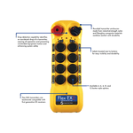Flex EX2 Handheld Transmitter Diagram