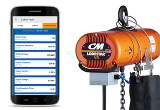 Image of Lodestar VS with Intelli-Connect Mobile and iPhone screen of Application