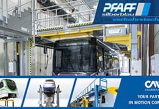 Pfaff verkehrstechnik roof working platform for buses image