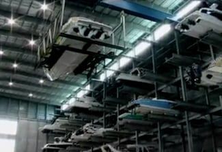 Image of Magnetek’s automated bridge crane control system