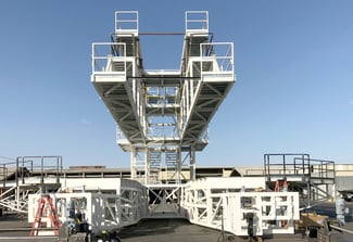 Image Aircraft Maintenance System Fits All Using Turnkey Lifting System