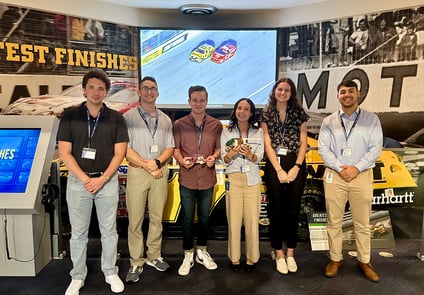 Interns visit NASCAR Hall of Fame