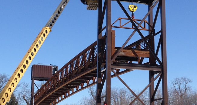 Image of pedestrian bridge 