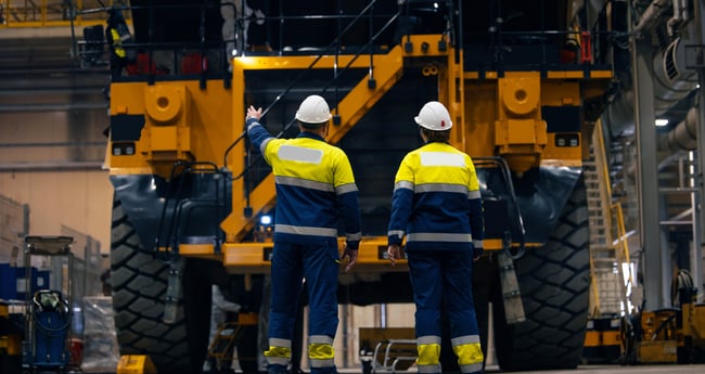 heavy machinery stock image