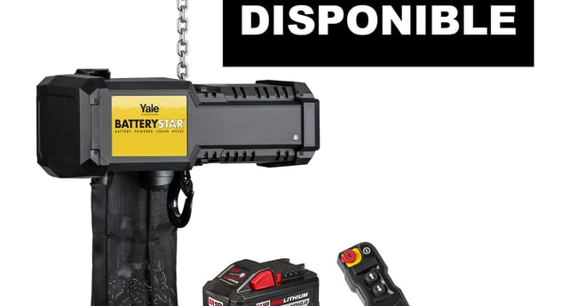 Yale BatteryHoist - Product Picture - PDP Main ES