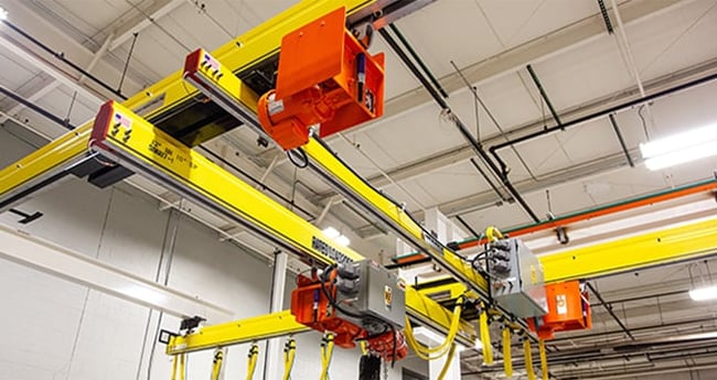 Image Unified Industries brand ProPath™ Automated Workstation Crane