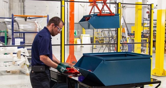 Image of man working on Chassis And Cab Manufacturing