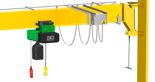 Image of Control pendant on hoist