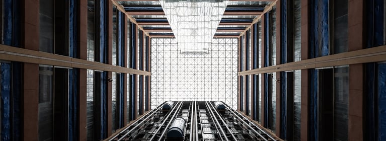 cCentral atrium and elevator shaft image