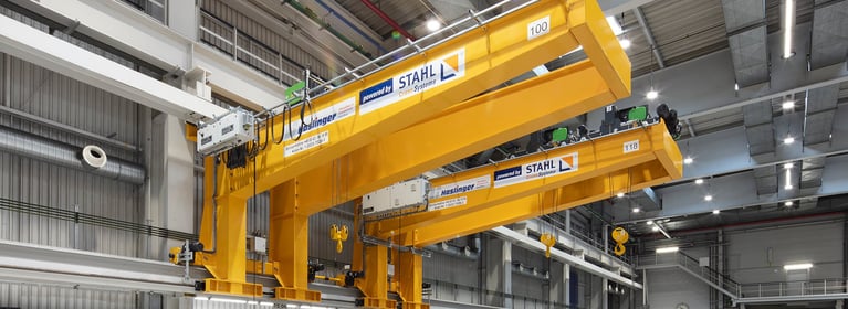 Image of Wall-mounted cranes