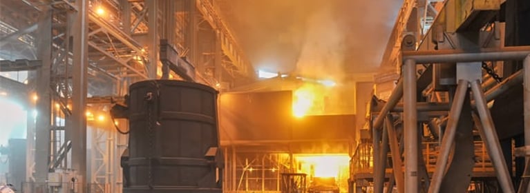 Hot Metal Crane