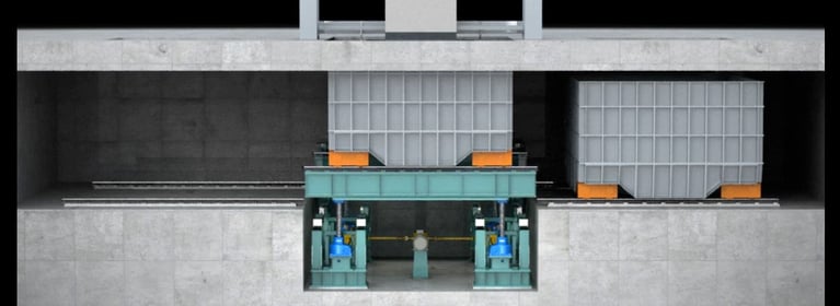  Pfaff-silberblau  500-ton Zinc Lifting System