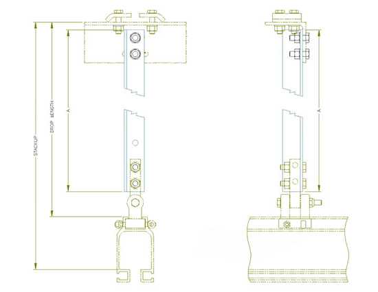 ETA-8 Drop Angle Kit product diagram