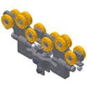 Part # 25125 of ETA-8 Load Trolley