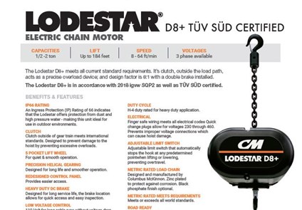 Lodestar D8+ Flyer Teaser