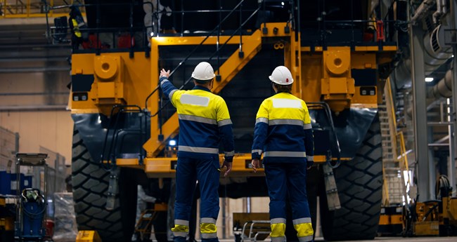 heavy machinery stock image