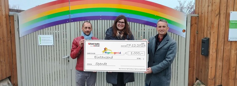Regenbogental donation