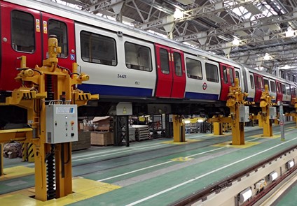 Image of Maintenance on Train