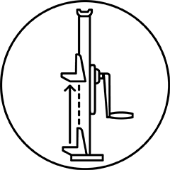 Zahnstangenwinden