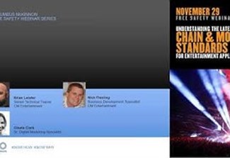 Safety Webinar- Understanding the Latest Chain and Motor Standards for Entertainment Applications Video Thumbnail