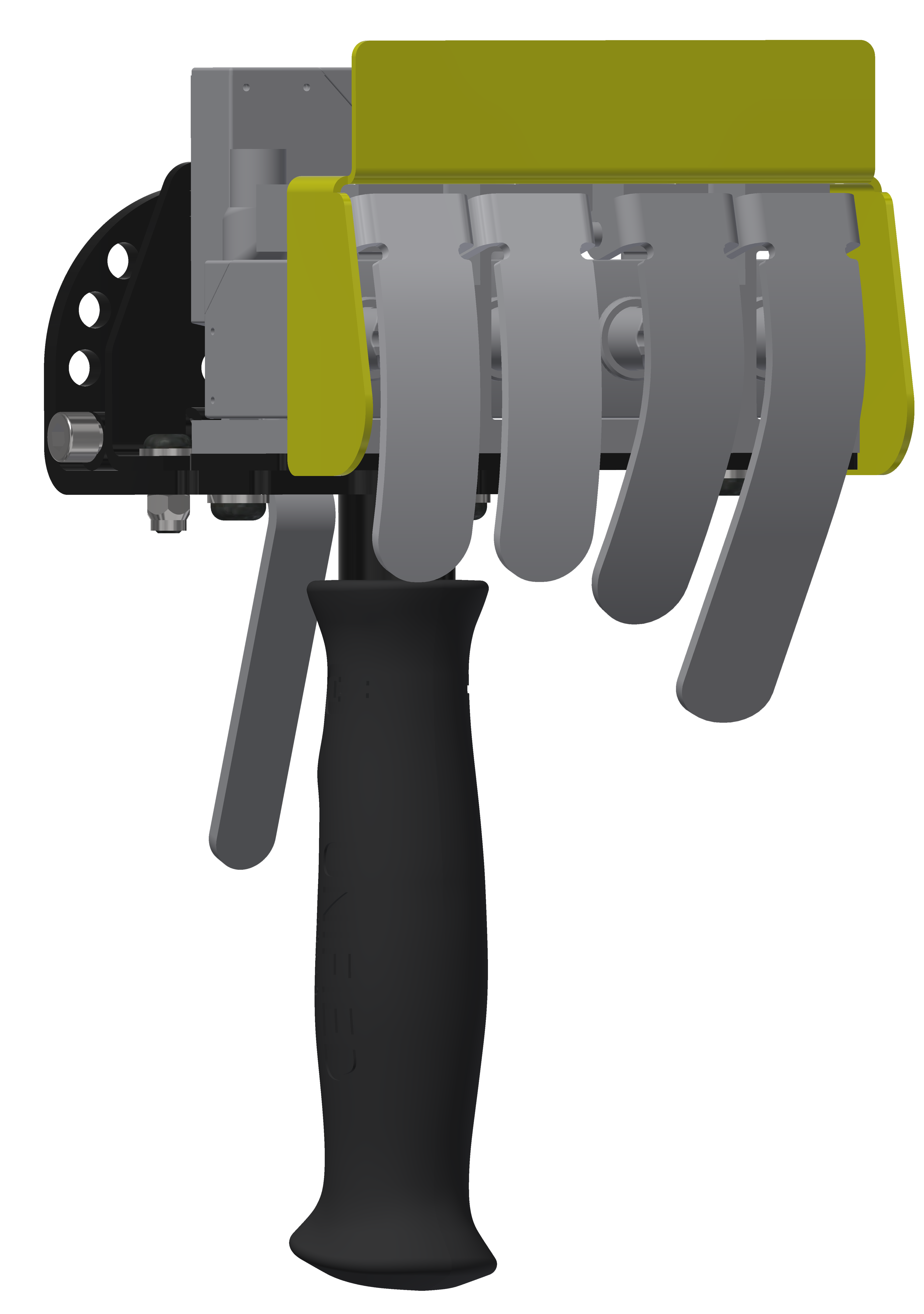 Unified electric four-button LH with trigger product rendering