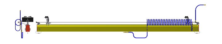 Runway Coiled Hose Festoon Kit