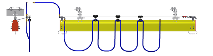 Runway Air Tag Line Kit