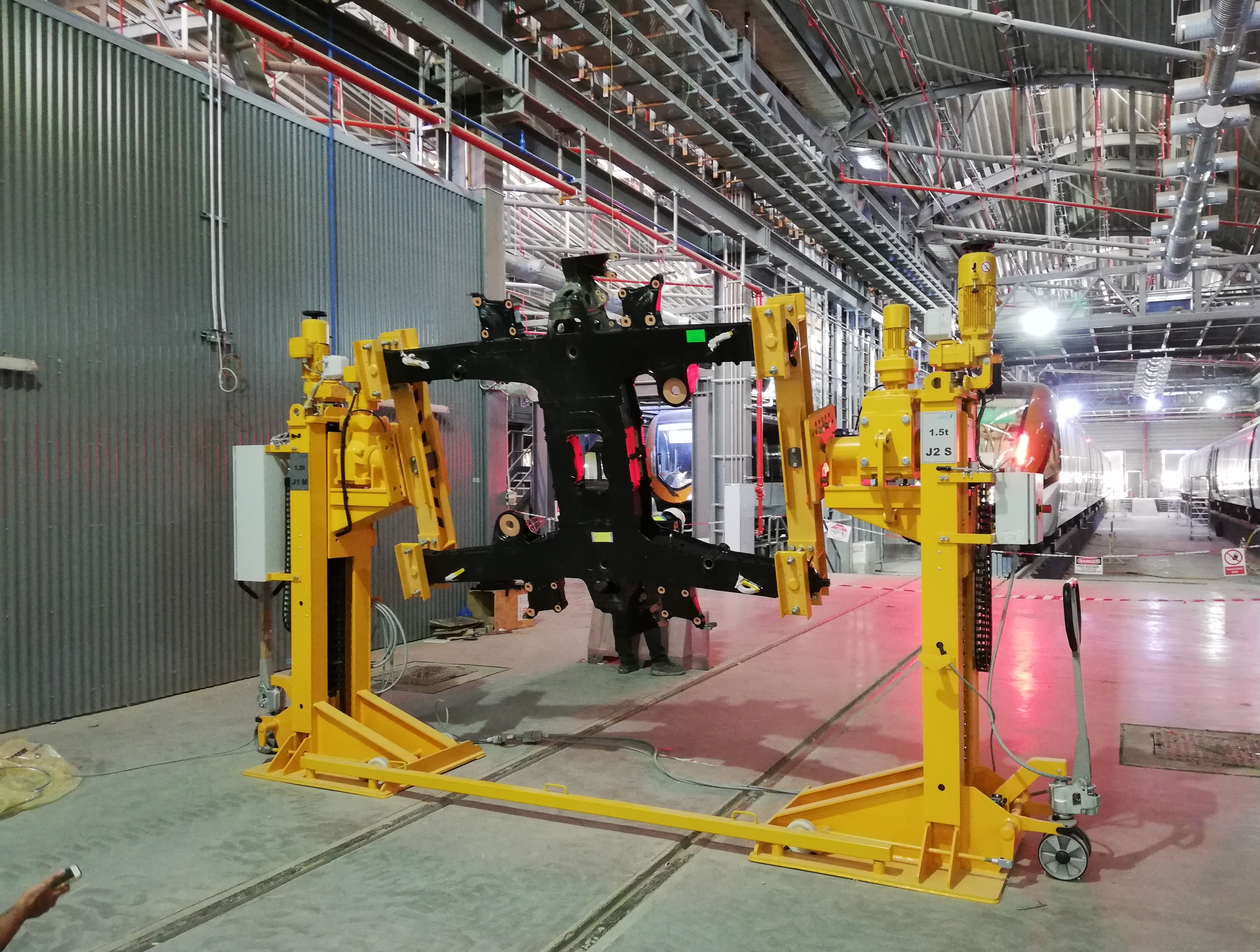 Dispositivos de Elevação e Rotação de Bogie | CMCO