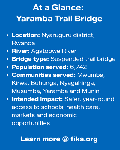 Yaramba Trail Bridge Project at a Glance